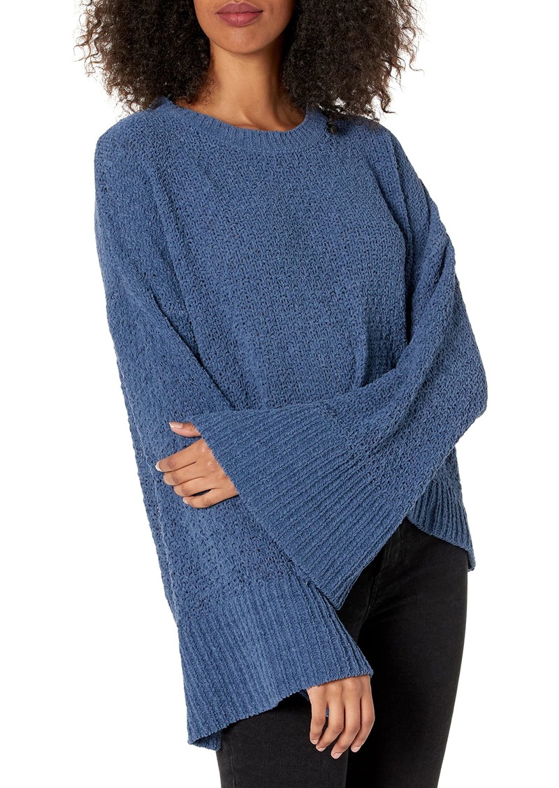 Splendid Women's Flare Sleeve Crewneck Pullover Sweater Sweatshirt  XS