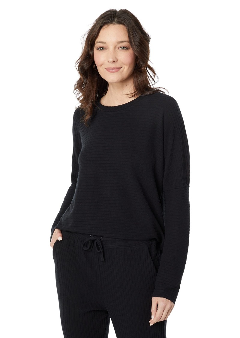 Splendid Women's London Rib Long Sleeve Top