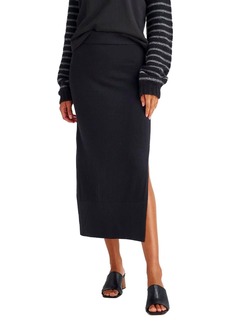 Splendid Women's Long Sleeve Dana Skirt  XL