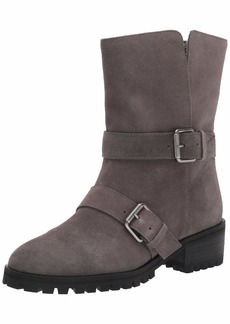 Splendid Women's Moto Inspired Lug Boot with fold Over Detail Motorcycle