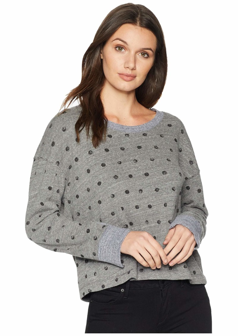 Splendid Women's Paint dot Active Sweatshirt  m