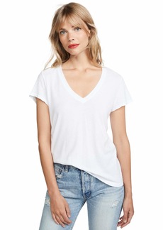 Splendid Women's Short-Sleeve V-Neck Tee T-Shirt  XL Loose