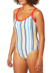 Splendid Women's Standard Over The Shoulder One Piece Swimsuit