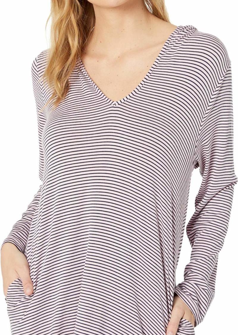 striped swimsuit cover up