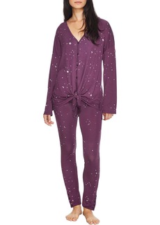 Splendid Women's To The Moon Knit Pajama Set