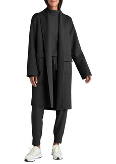 Splendid x Cella Jane Icon Shawl Collar Coat in Black at Nordstrom Rack