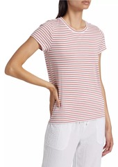 Splendid Striped Jersey Crewneck T-Shirt