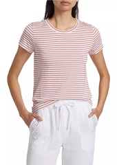 Splendid Striped Jersey Crewneck T-Shirt