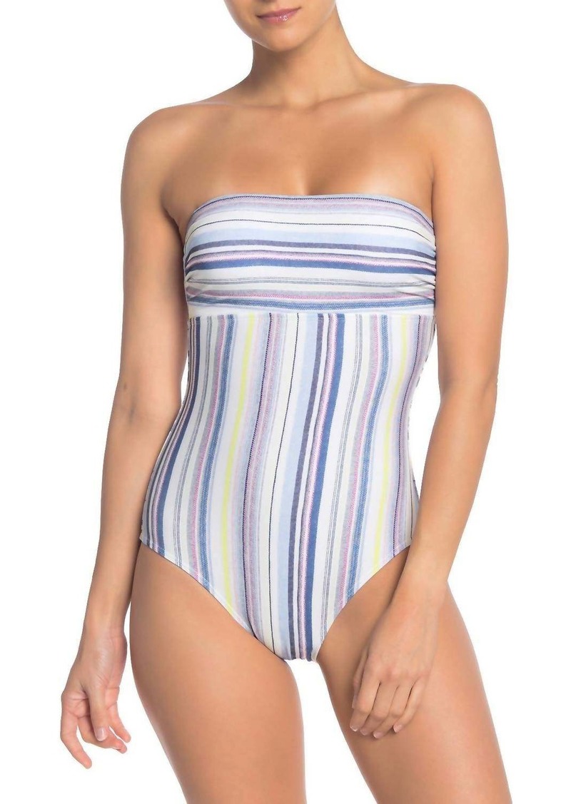 Splendid Striped One Piece Swimsuit In Line Of Sight Multi