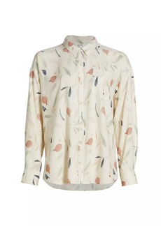 Splendid Suki Floral Long-Sleeve Shirt