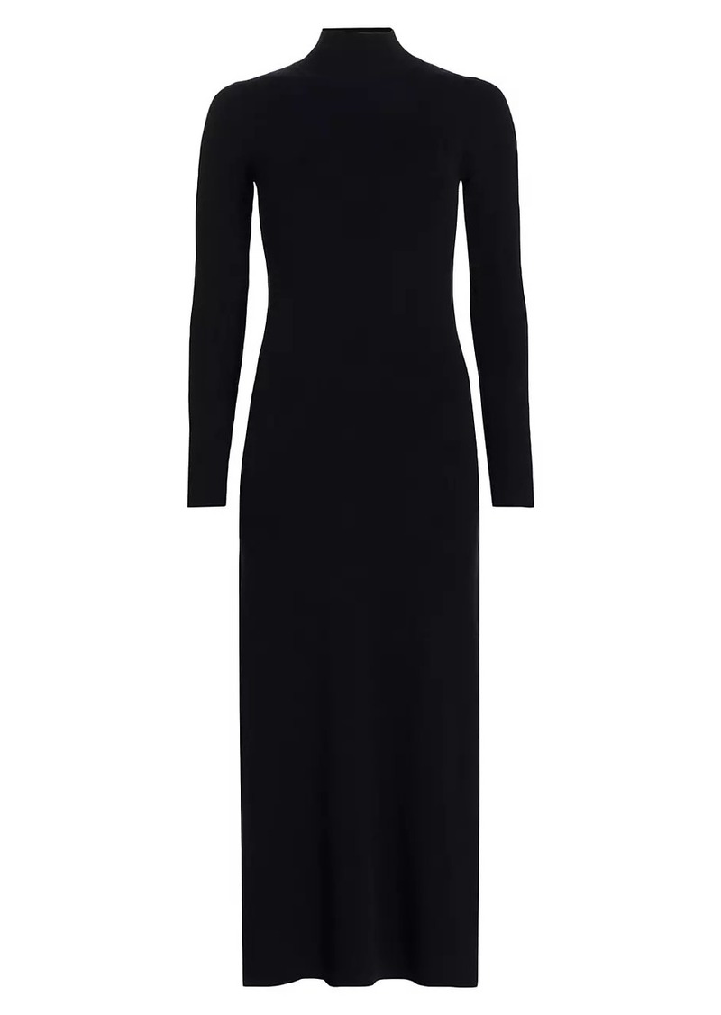 Splendid Tamara Mock Turtleneck Maxi Dress