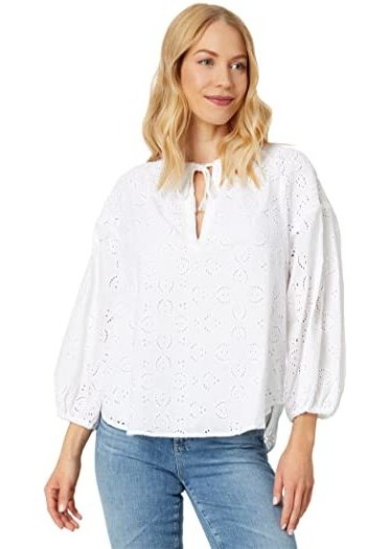 Splendid Taylor Eyelet Top