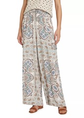 Splendid Venice Paisley Wide-Leg Pants