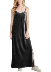 Splendid Womens Slit Long Maxi Dress