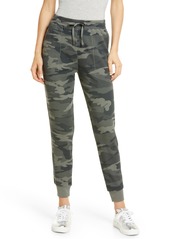 Splendid Thermal Knit Cotton Blend Joggers in Camo at Nordstrom