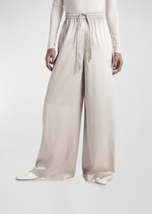 Splendid x Kate Young Drawstring Wide-Leg Pants