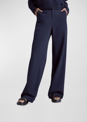 Splendid x Kate Young Wool-Blend Straight-Leg Pants