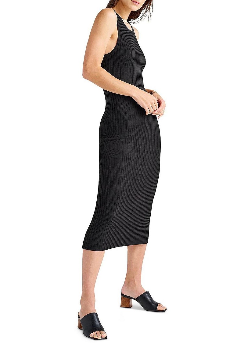 Splendid Yasmine Womens Ribbed Knit Midi Sweaterdress