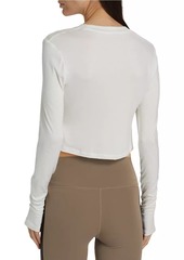 Splits59 Daisy Jersey Long-Sleeve Top