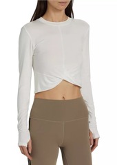 Splits59 Daisy Jersey Long-Sleeve Top