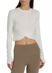 Splits59 Daisy Jersey Long-Sleeve Top