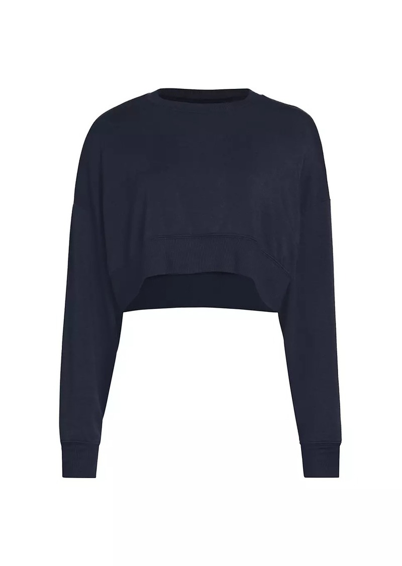 Splits59 Noah Fleece Crop Sweatshirt