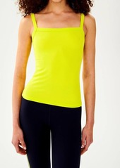 Splits59 Romy Rib Tank In Chartreuse