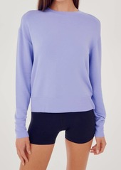 Splits59 Sonja Fleece Sweatshirt In Purple Haze