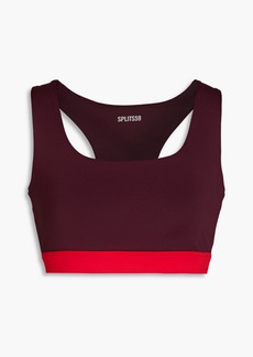 SPLITS59 - Dream Techflex two-tone stretch sports bra - Purple - XS