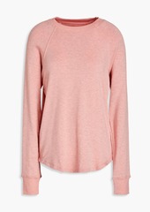 SPLITS59 - Mélange stretch-modal fleece sweatshirt - Pink - S