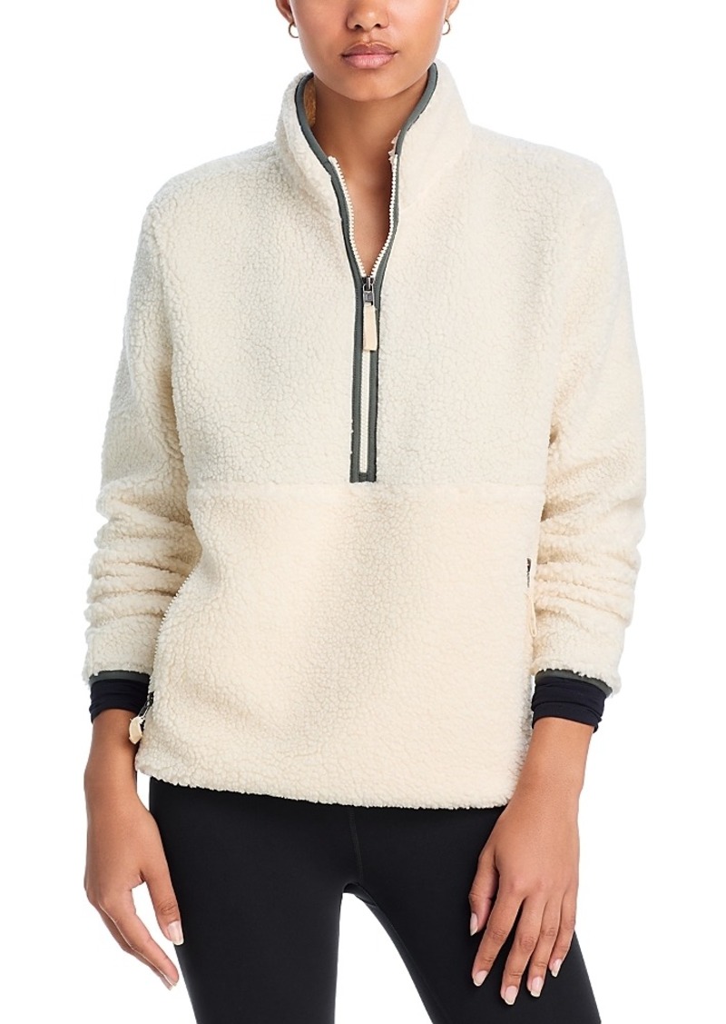 Splits59 Libby Sherpa Half Zip Top