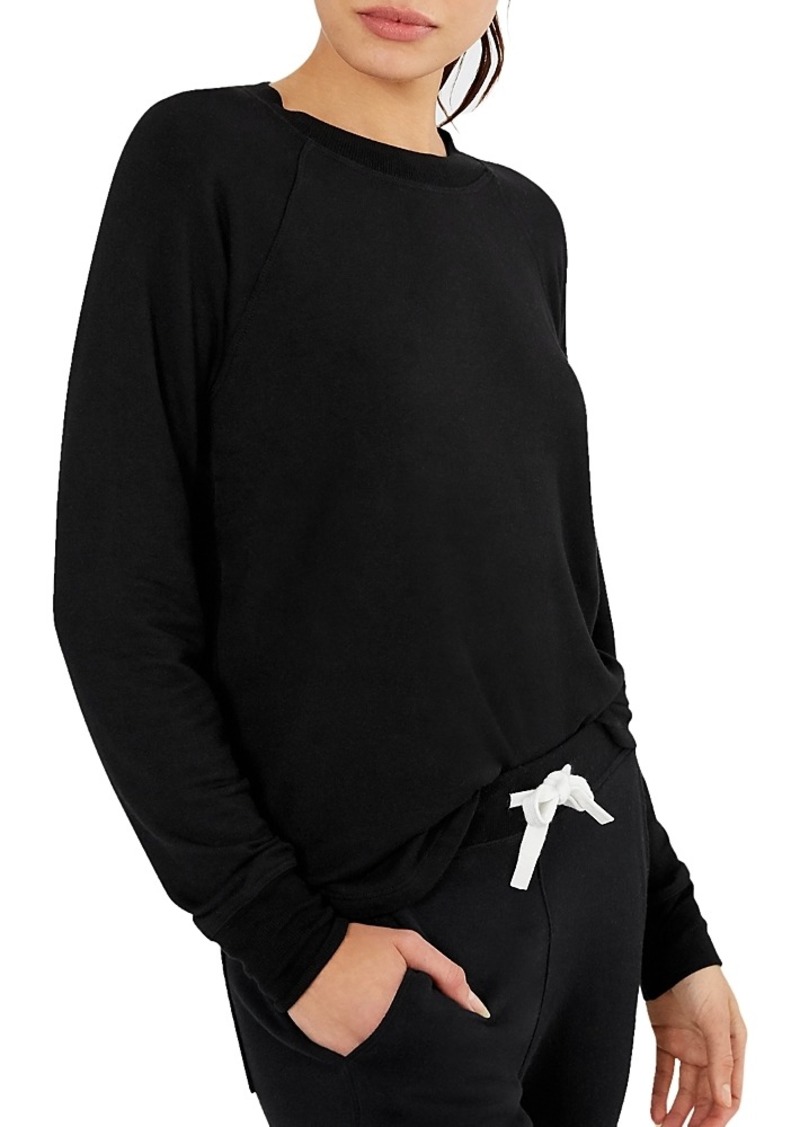 Splits59 Warm Up Curved Hem Sweatshirt