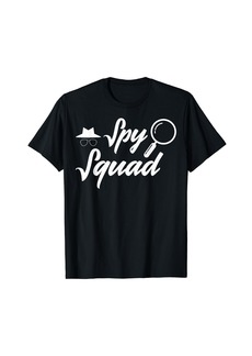 Sarcastic Spy Birthday Party Spy Birthday Spy Squad T-Shirt