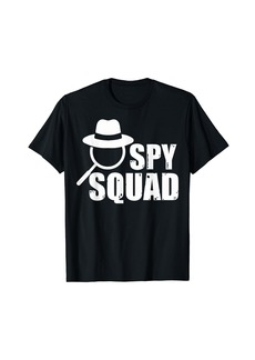 Sarcastic Spy In Disguise Spy Squad Spy Birthday Party T-Shirt
