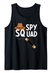 Spy Squad – Investigator Espionage Secret Team Detective Tank Top