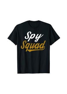 Spy Squad T-shirt Gift Vintage Style