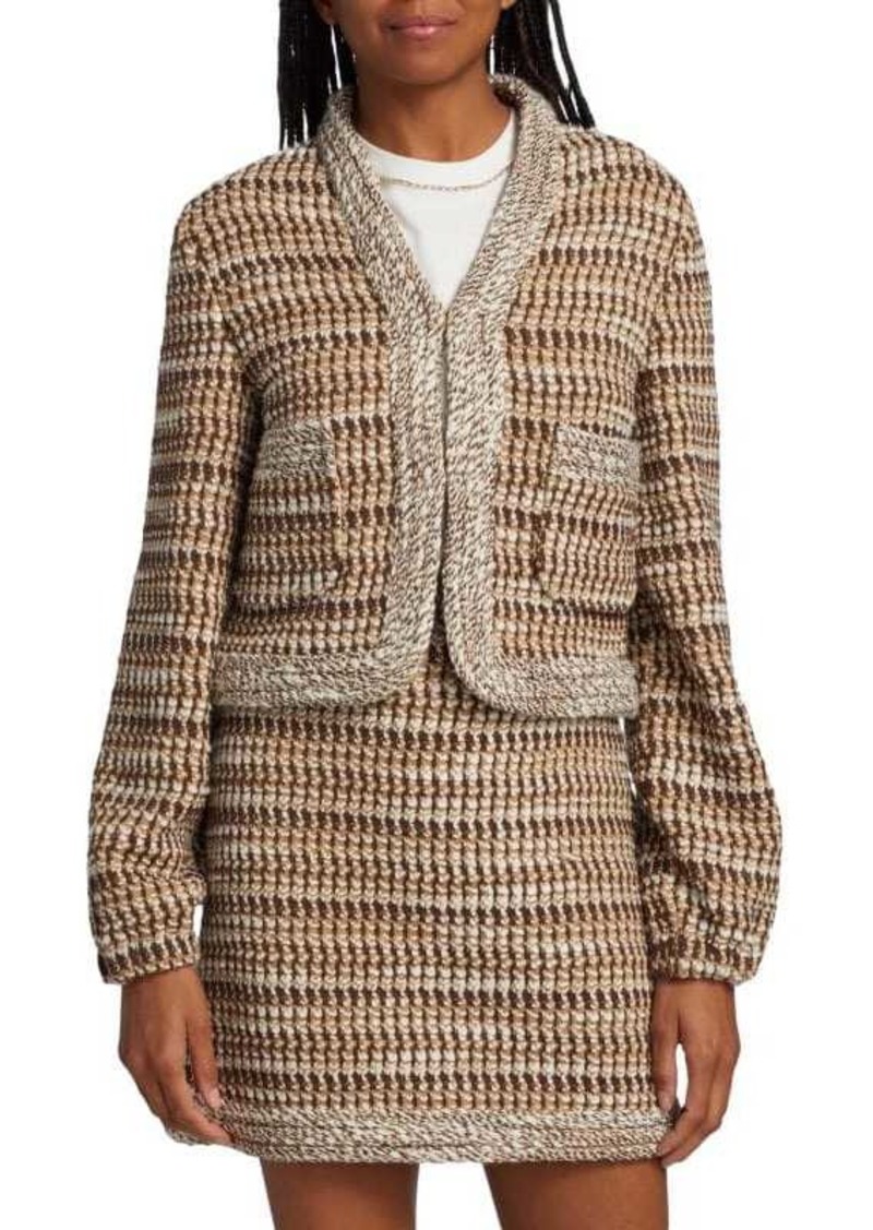 St. John Multi Texture Knit Jacket