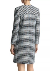 St. John Multi-Yarn Tweed Jacket Dress