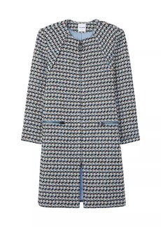 St. John Multi-Yarn Tweed Jacket Dress