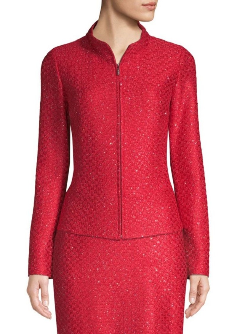 st john sequin jacket