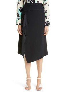 St. John Collection Asymmetrical Cady Skirt