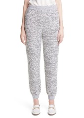 St. John Collection Bouclé Knit Jogger Pants