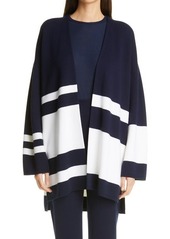 St. John Collection High/Low Milano Knit Cardigan