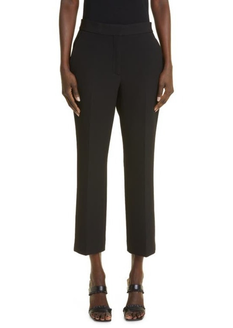 St. John Collection Karla Stretch Crepe Ankle Pants