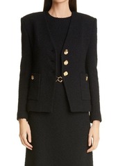 St. John Collection Modern Slub Knit Jacket