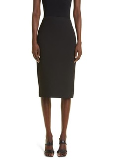St. John Collection Stretch Crepe Skirt