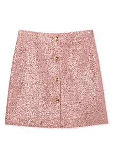 St. John Evening Sequin Knit Miniskirt