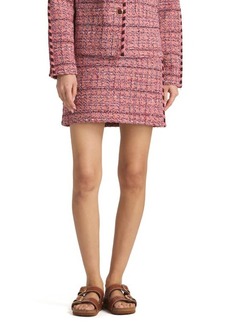 St. John Evening Tweed Miniskirt