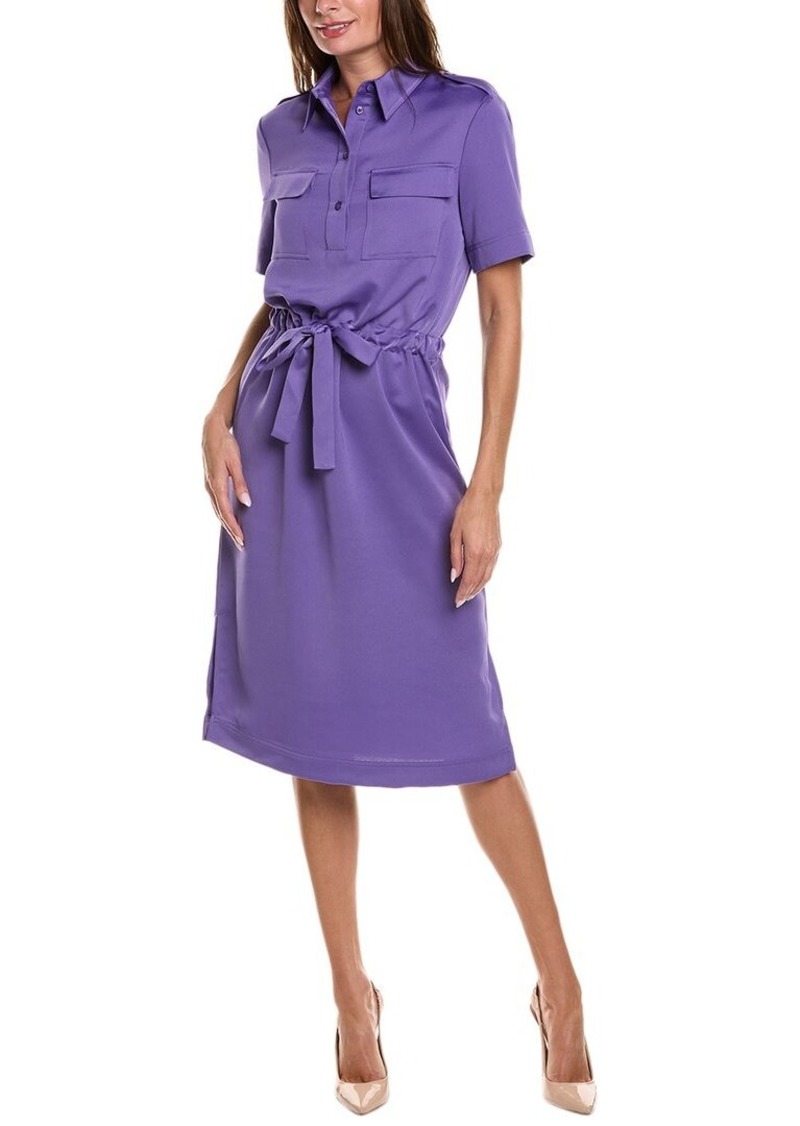 St. John Pocket Shirtdress