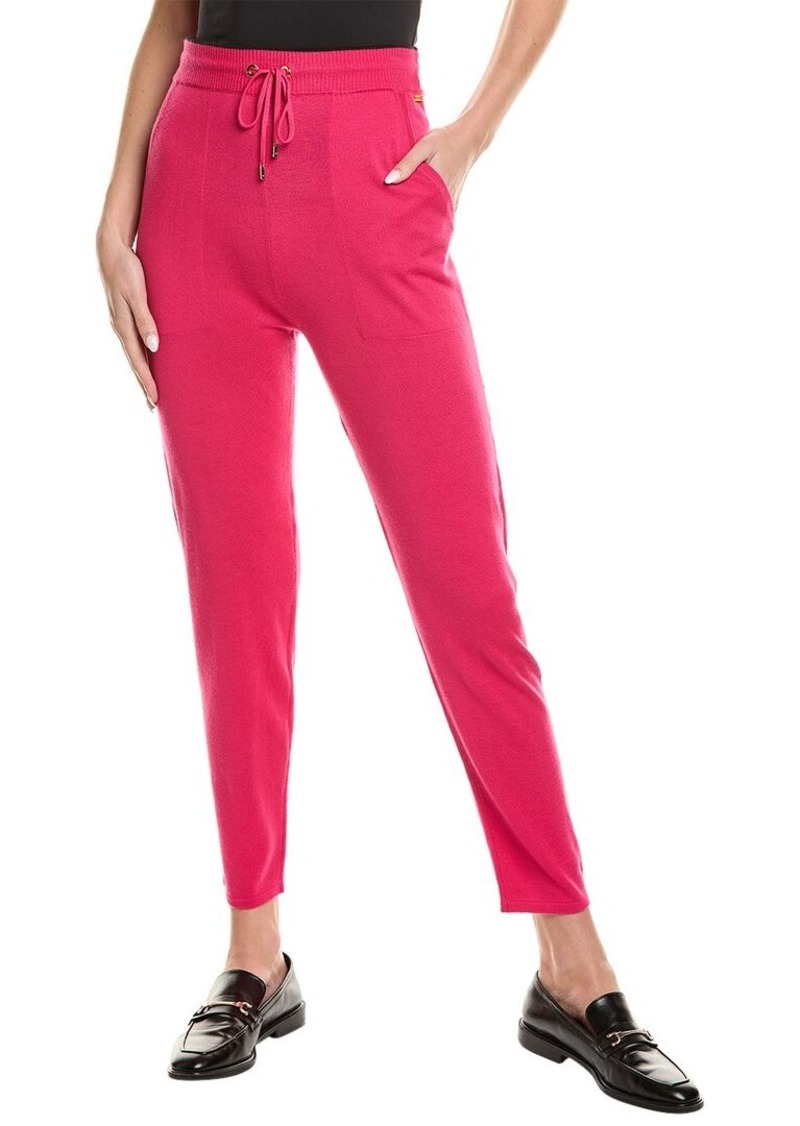 St. John Spa Knit Wool-Blend Pant